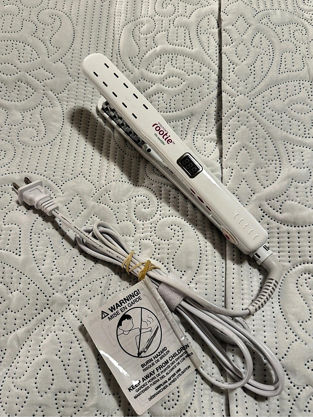 VOLOOM Rootie 3/4” Hair Volumizing Iron - Short or Thin Hair Used Once